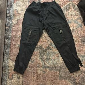 Francesco Rasola‎ black pants. Made in Italy. Size XL. Fits more like a L.